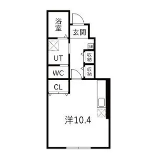 EQUUS D棟【1階】の間取り