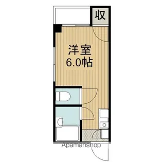 スターブライトマンション【1階】の間取り