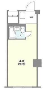 東中野アパートメンツ【7階】の間取り