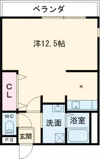 レレーヴ・ルージュ【4階】の間取り