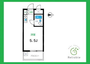 ハイシティ学芸大学第1【3階】の間取り