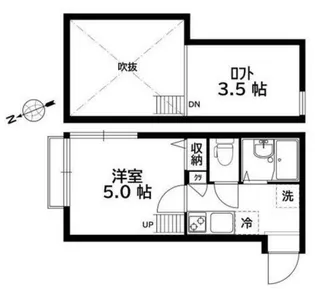 サンフラットつつじヶ丘の間取り