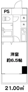 ドミール北新宿2【8階】の間取り