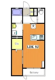 オトアII【1階】の間取り