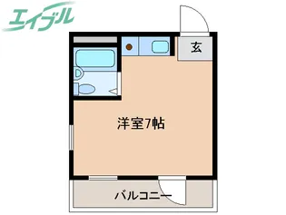 シティライフ四日市【3階】の間取り
