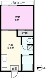 ファミーユ原田【2階】の間取り