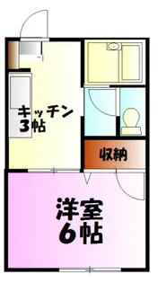 フローラ本多【1階】の間取り