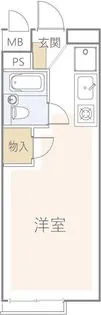 アーク雪ヶ谷【1階】の間取り
