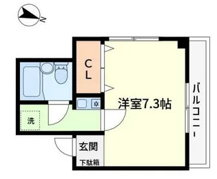 ピオ オクト【3階】の間取り