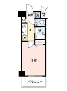マイナビSTAYミライエ小石川後楽園(菱和パレス小石川後楽園)【4階】の間取り