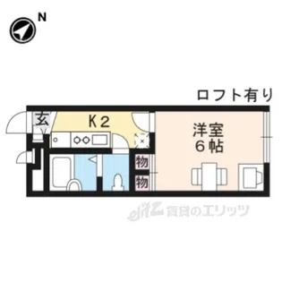 レオパレスForest【2階】の間取り