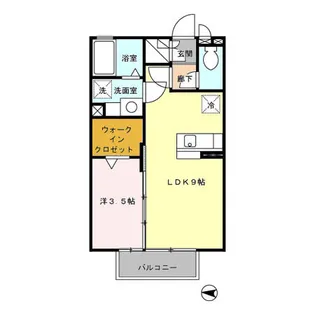 グランシャリオ【2階】の間取り