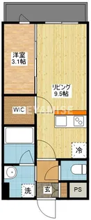 ヴィオラ矢上弐番館【2階】の間取り