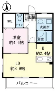 ビオモンテ【1階】の間取り