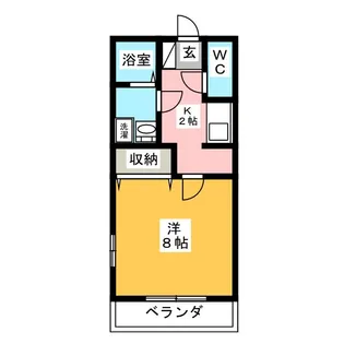 MARE NEPOS-I【2階】の間取り