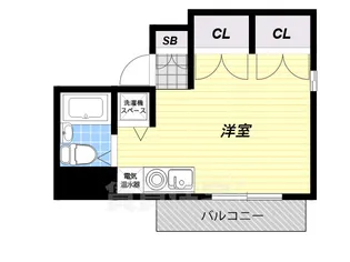 サンフラット【4階】の間取り