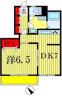 クレートメゾン土屋【3階】の間取り