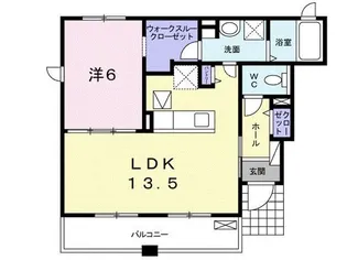 パークハイム 桜【1階】の間取り