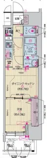 プレサンスTHE高岳【3階】の間取り
