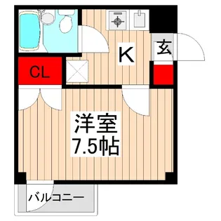 ジュネス【4階】の間取り