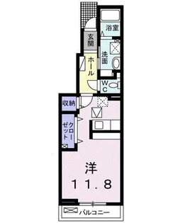 リガーレ【1階】の間取り