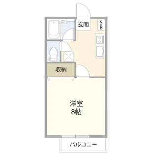 リブレ長坂 2号棟【2階】の間取り
