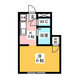 ガーデンヒルズ春日【1階】の間取り