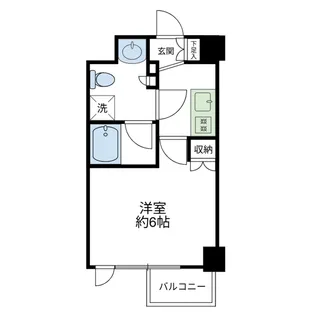 AXAS品川レジデンス【3階】の間取り
