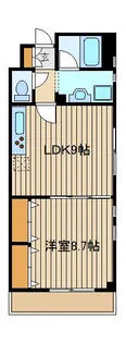 シュタインブルグ【4階】の間取り