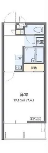 クレイノアセントグリーン小禄【1階】の間取り