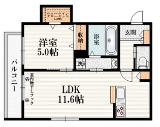 メゾン・ド・ロン【2階】の間取り