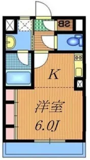 ミ ピアーチェ【1階】の間取り