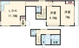レジデンス新小金井の間取り