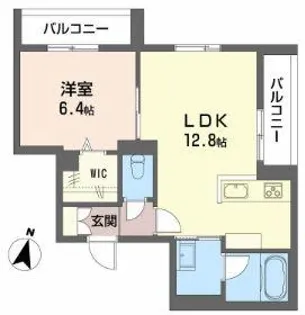ハイネススト霞町【3階】の間取り