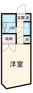ローゼ湘南【1階】の間取り