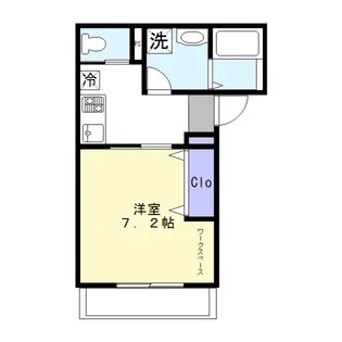 REIGETU航空公園【1階】の間取り