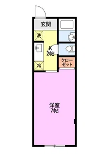 三栄ビル【3階】の間取り