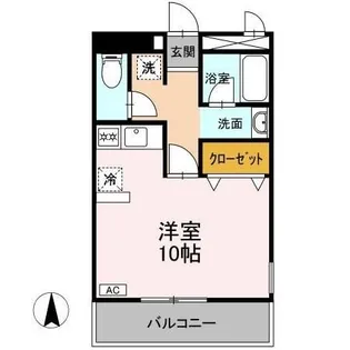 松本ビル【2階】の間取り