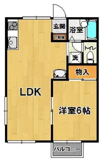 ソレイユ【1階】の間取り