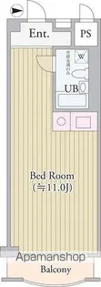 パークグレース新宿【3階】の間取り