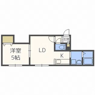 イーストサイドルームズ【3階】の間取り