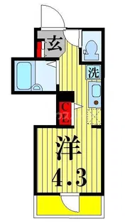 アイプログレイス西新井栄町【1階】の間取り