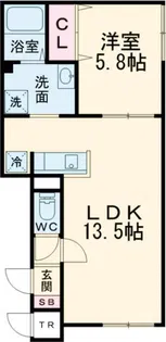 Rascasse【2階】の間取り
