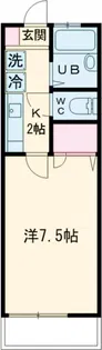 フォレストパレス【2階】の間取り