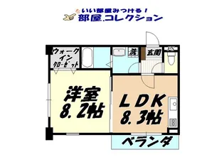 メゾン・ド・シャローム【2階】の間取り