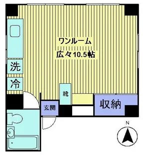 横田ビル【2階】の間取り