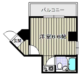 第2アヴィタシオンARAGANE【5階】の間取り