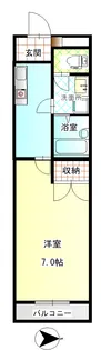 セゾン南栄【3階】の間取り