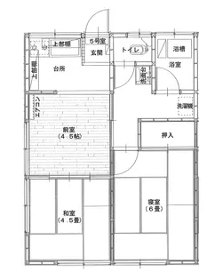 須藤荘【2階】の間取り