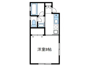 ブラウンハウスII【1階】の間取り